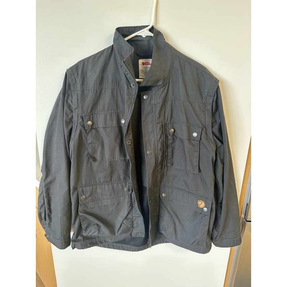 Fjallraven dark gray field jacket size Large